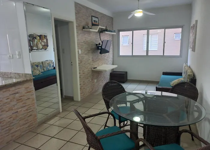 Apartamento 1 Dormitório Astúrias Guarujá